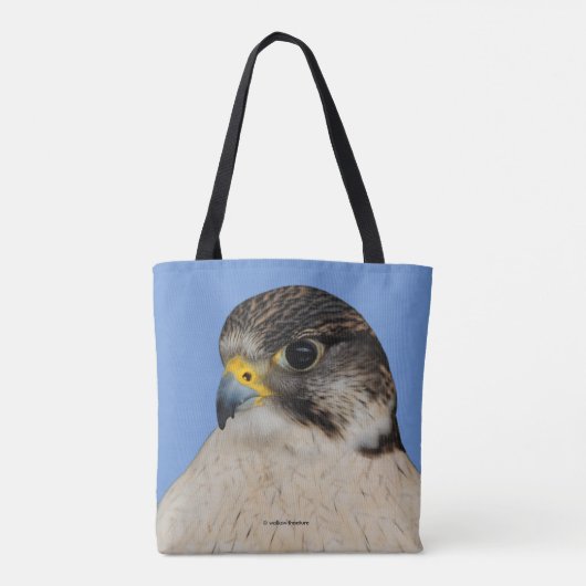 Gyr-Saker Hybrid Falcon Tote Bag (Achterkant)