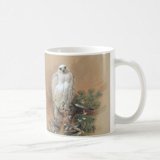 Gyrfalcon - 1861 koffiemok (Rechts)