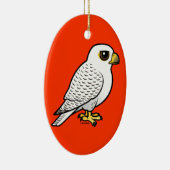Gyrfalcon Keramisch Ornament (Rechts)