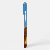 Gyrfalcon neergestreken op een rots telefoonhoes iPhone hoesje (Linkerkant)