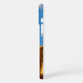 Gyrfalcon neergestreken op een rots telefoonhoes iPhone hoesje (Linkerkant)