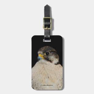 Gyrfalcon Saker Hybrid Falcon Bagagelabel