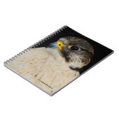 Gyrfalcon Saker Hybrid Falcon Notitieboek (Linkerzijde)