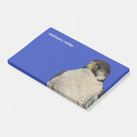 Gyrfalcon Saker Hybrid Falcon Post-it® Notes (Schuin)