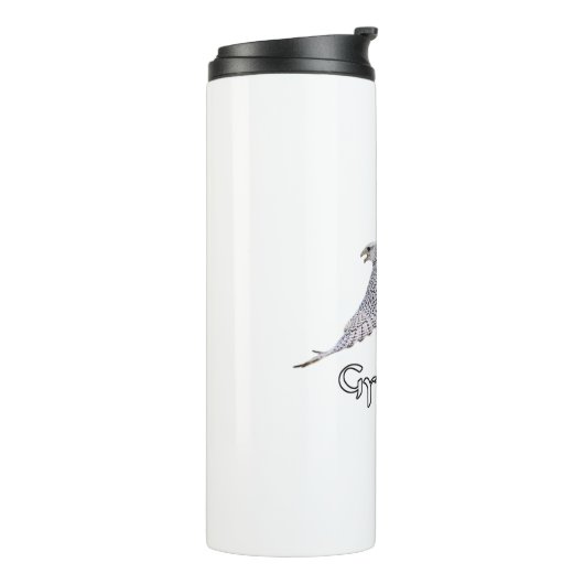 Gyrfalcon Thermal Tumbler Thermosbeker (Gedraaid links)