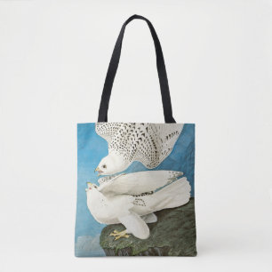 Gyrfalcons, ook bekend als Gerfalcons door John Ja Tote Bag