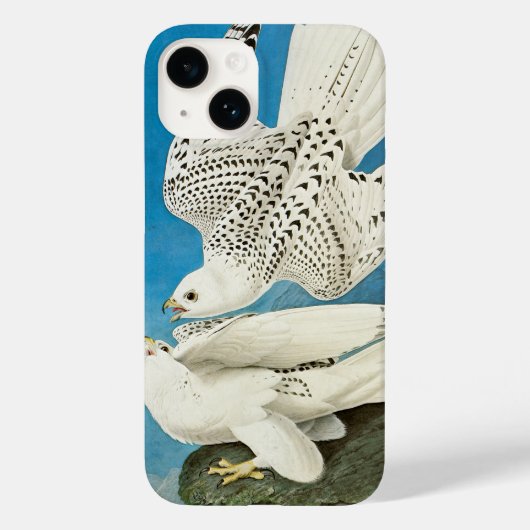 Gyrfalcons, ook bekend als Gerfalcons, van John Ja Case-Mate iPhone Case (Achterkant)
