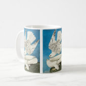 Gyrfalcons, ook bekend als Gerfalcons, van John Ja Koffiemok (Voorkant links)