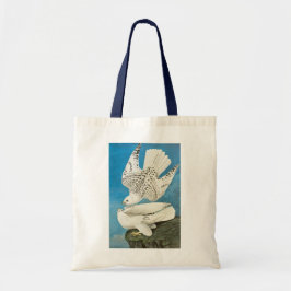 Gyrfalcons, ook bekend als Gerfalcons, van John Ja Tote Bag