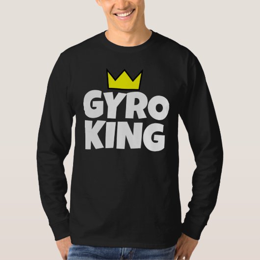 GYRO KING MANNEN T-shirt (Voorkant)