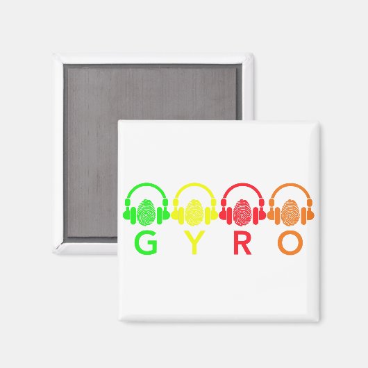 GYRO Magnet (Voorkant / Achterkant)