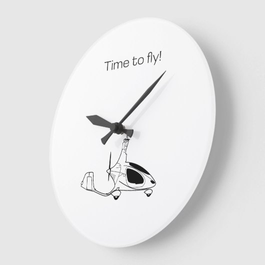 Gyrocopter (Gyrocopter) klok (Hoek)