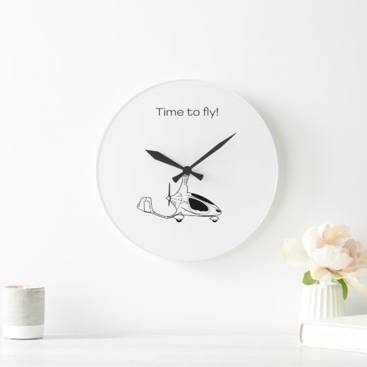 Gyrocopter (Gyrocopter) klok (Huis)