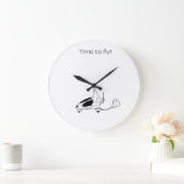 Gyrocopter (Gyrocopter) klok (Huis)