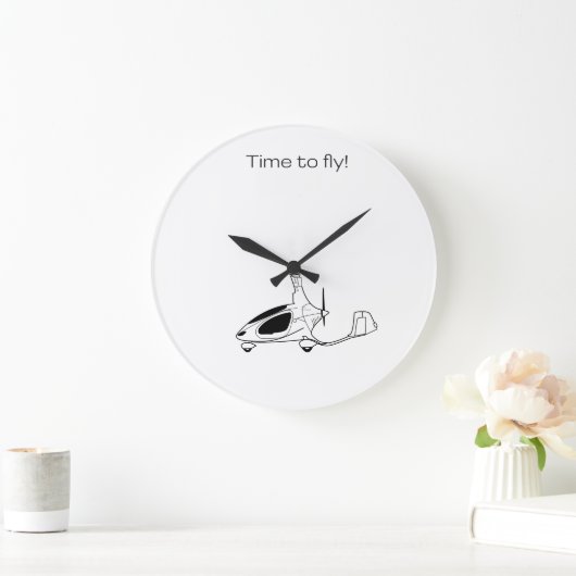 Gyrocopter (Gyrocopter) klok (Huis)