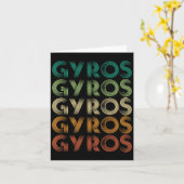 Gyros Griekenland Griekse voet Malaka Kaart (Gele Bloem)