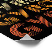 Gyros Griekenland Griekse voet Malaka Poster (Hoek)