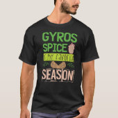 GYROS spp. is mijn favoriete seizoen voor griechgr T-shirt (Voorkant)