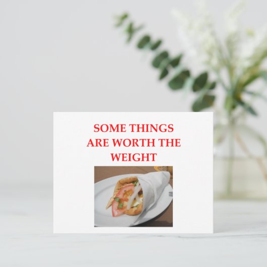 gyroscopen briefkaart (Staand voorkant)