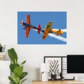 Gyroscopische Aerobatica Poster (Thuiskantoor)