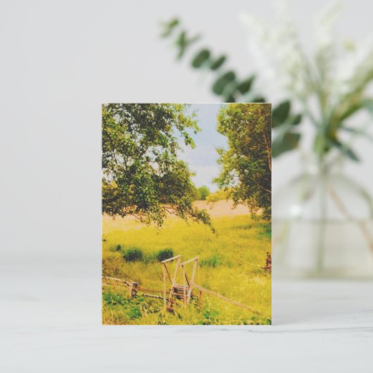 Gysinge Summer Field  Briefkaart (Staand voorkant)