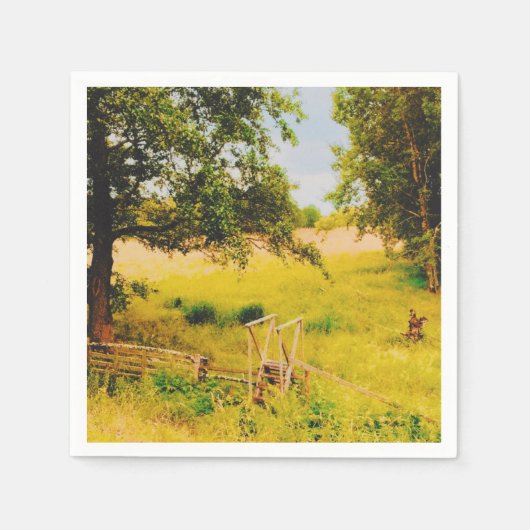 Gysinge Zomer Veld Servet (Voorkant)