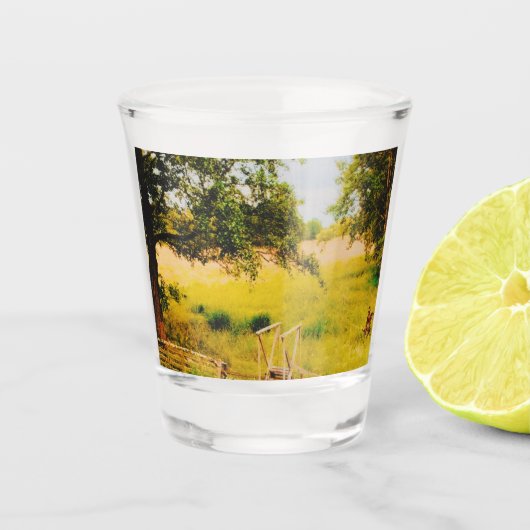 Gysinge Zomerterrein Shot Glas (Voorkant)