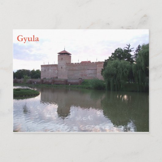 Gyula castle - Hongarije Briefkaart (Voorkant)