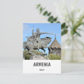 Gyumri in Armenië Briefkaart (Staand voorkant)