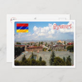 Gyumri - Panorama - Briefkaart (Voorkant / Achterkant)