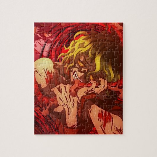 Gyutaro Bovenmaan 6 Legpuzzel (Verticaal)