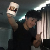 GZ & LTS - yeti Tweekleurige Koffiemok