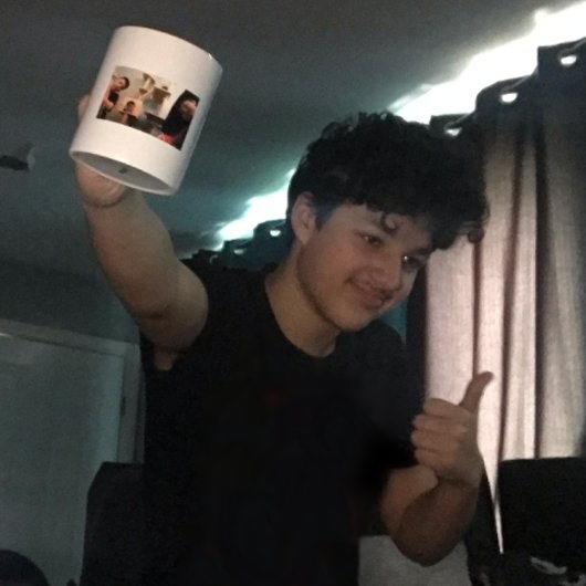 GZ & LTS - yeti Tweekleurige Koffiemok