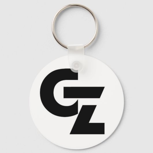 GZ Stempel Logo Sleutelhanger (Voorkant)
