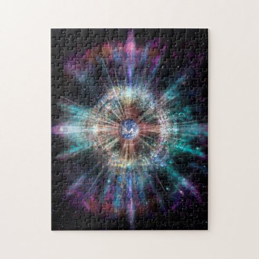 H007 Earth Aura Legpuzzel (Verticaal)