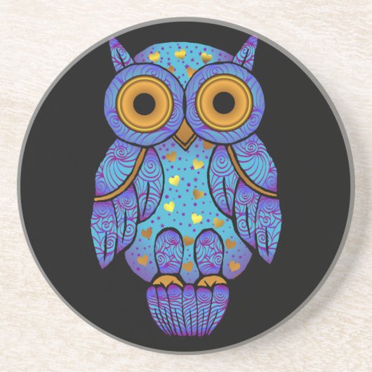 H00t Owl Midnight Madness Onderzetter (Voorkant)