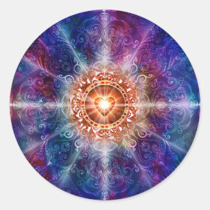 H080 Constellatiekleur Ronde Sticker