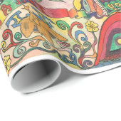 H081 Psychedelic 1969 Cadeaupapier (Rol Hoek)