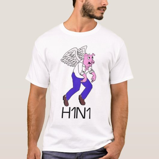 h1n1 t-shirt (Voorkant)