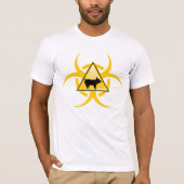 H1N1 Varkensgriep Biohazard T-Shirt (Voorkant)