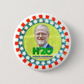 H'20 Howie Hawkins Ronde Button 5,7 Cm (Voorkant)