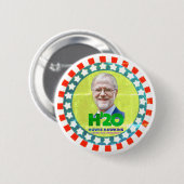 H'20 Howie Hawkins Ronde Button 5,7 Cm (Voorkant /achterkant)