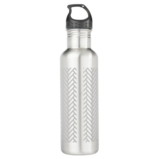 H20 is LIFE... Aluminium 24oz sportfles Waterfles (Achterkant)