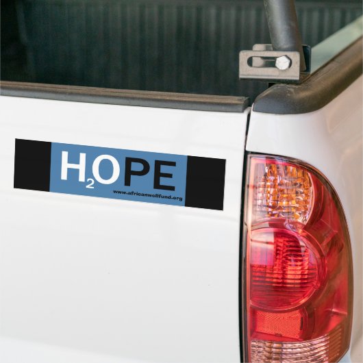 H20PE-bumpersticker Bumpersticker (Op Truck)