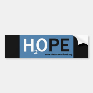 H20PE-bumpersticker Bumpersticker
