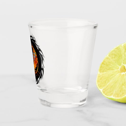 H27 Schuurglas Shot Glas (Rechts)