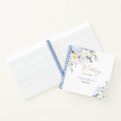 H2 BLAUWE HYDE CREAM ROZEN WEDDING PLANNER NOTITIEBOEK (Binnen)