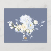 H2 Blue Hydrangea Cream Rozen Recipe Kaart (Achterkant)