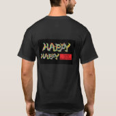 H2 PROJECT "HAPPY HAPPY" T-SHIRT (Achterkant)