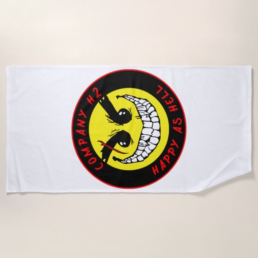 H2-strandhanddoek Strandlaken (Voorkant)